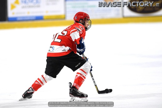 2019-10-26 Valpellice Bulldogs U17-Hockey Appiano 1054 Simone Battelli